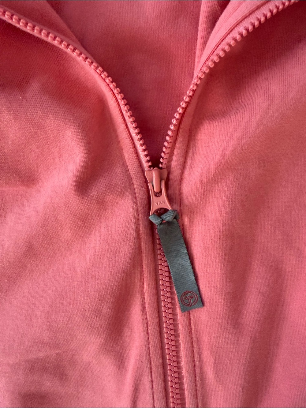 Talbots Coral Zip-Front Utility Jacket - Picture 3 of 4